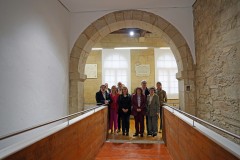 Inauguración da pasarela do Museo do Pobo Galego