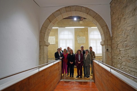 Inauguración da pasarela do Museo do Pobo Galego